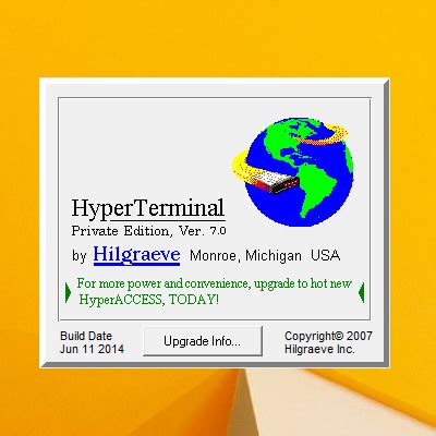 exe and Purchase Private Edition. . Hyperterminal download